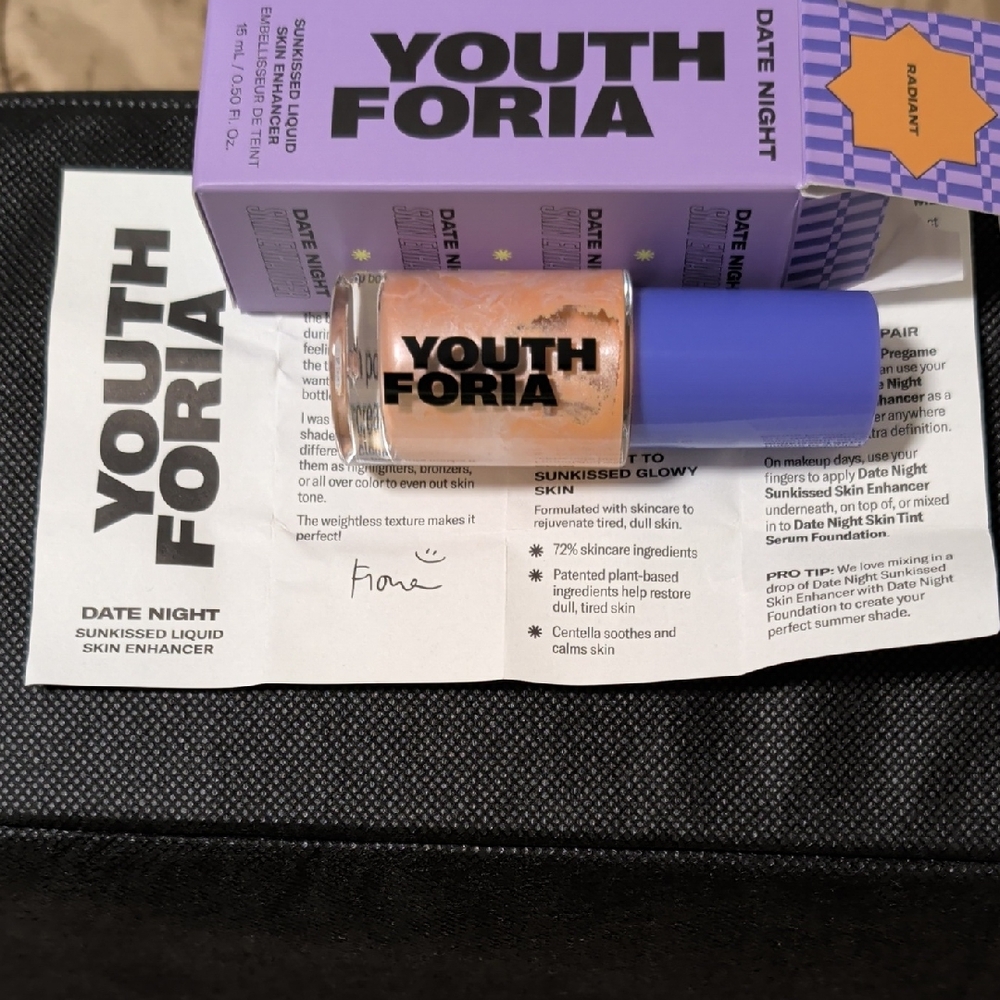 Youthforia Date Night Sunkissed Liquid Skin Enhancer - Peachy Gold